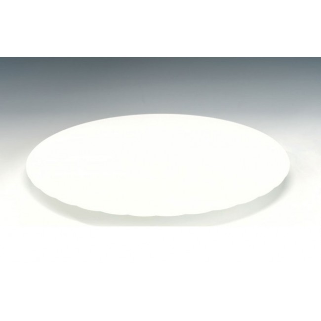 Alkan Polycarbonate Cake Stand Base - White 31cm Polycarbonate for hospitality & OS&E