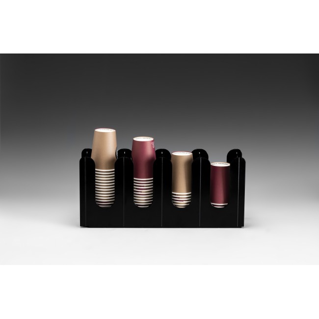 Alkan Polycarbonate Coffee Cup & Lid Organizer Polycarbonate for hospitality & OS&E