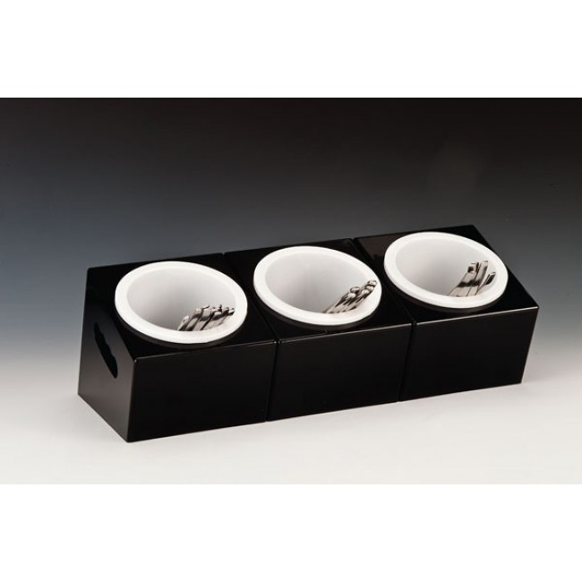 Alkan Polycarbonate Cutlery Caddy - White 48cm Polycarbonate for hospitality & OS&E