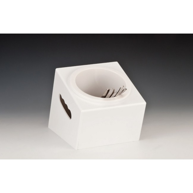Alkan Polycarbonate Cutlery Stand - Black Polycarbonate for hospitality & OS&E