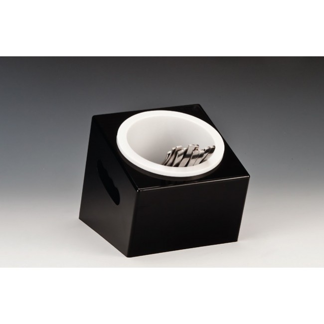 Alkan Polycarbonate Cutlery Stand - White Polycarbonate for hospitality & OS&E