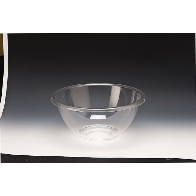Alkan Polycarbonate Display Bowl - Clear 45cm Polycarbonate for hospitality & OS&E