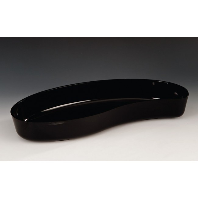 Alkan Polycarbonate Display Platter - Black 45x21cm Polycarbonate for hospitality & OS&E