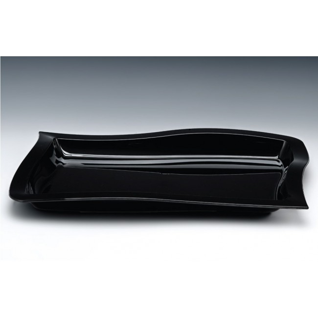 Alkan Polycarbonate Display Platter - Black 45x30cm Polycarbonate for hospitality & OS&E