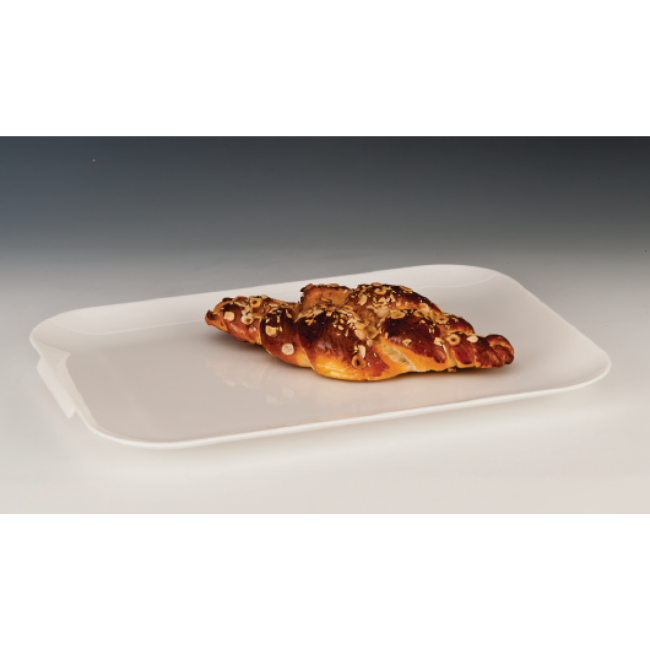 Alkan Polycarbonate Display Platter with Stand 33x46cm Polycarbonate for hospitality & OS&E