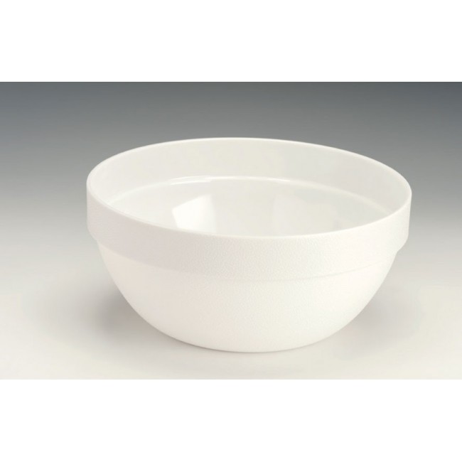 Alkan Polycarbonate Round Bowl - Black 29cm Polycarbonate for hospitality & OS&E