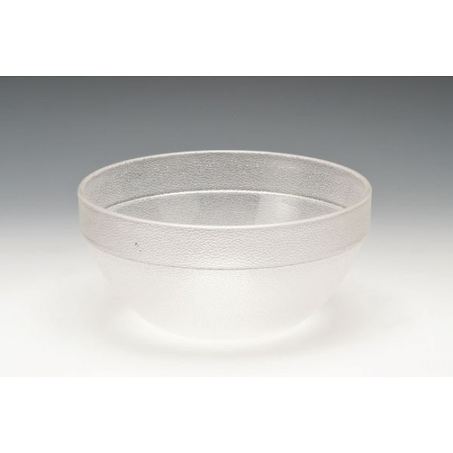 Alkan Polycarbonate Round Bowl - Clear 23cm Polycarbonate for hospitality & OS&E