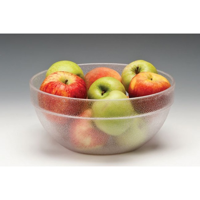 Alkan Polycarbonate Round Bowl - Clear 26cm Polycarbonate for hospitality & OS&E