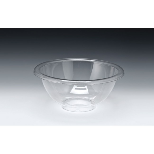 Alkan Polycarbonate Round Bowl - Clear 35cm Polycarbonate for hospitality & OS&E