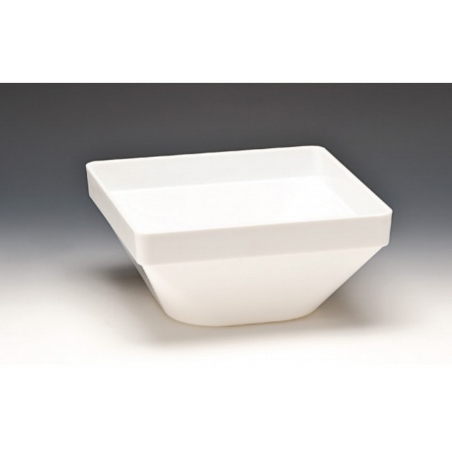 Alkan Polycarbonate Square Bowl - White 26cm Polycarbonate for hospitality & OS&E