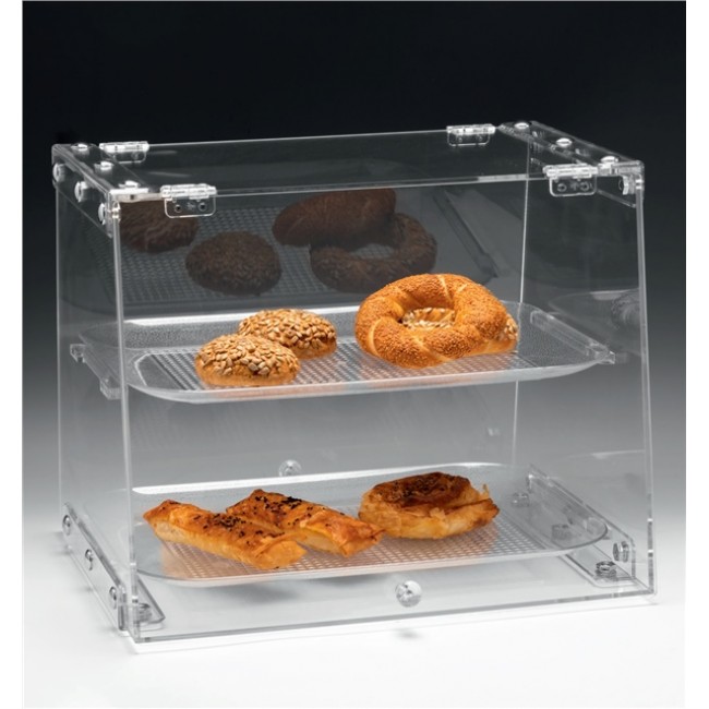 Alkan Polycarbonate Tray with Display Stand 40x36cm Polycarbonate for hospitality & OS&E