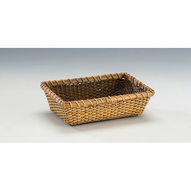 Alkan Rattan Style Rectangular Basket 16x22cm for hospitality & OS&E