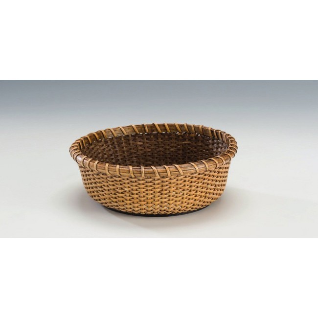 Alkan Rattan Style Round Basket 22cm for hospitality & OS&E