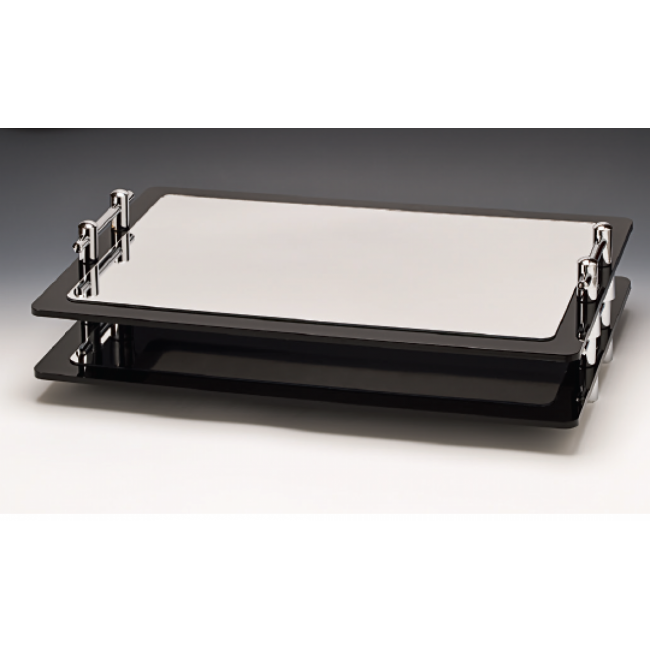 Alkan Rectangular Mirrored Display Riser 60x40cm for hospitality & OS&E