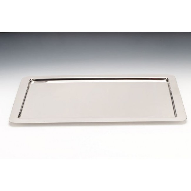 Alkan Rectangular Steel Display Tray 62x42cm Stainless Steel for hospitality & OS&E