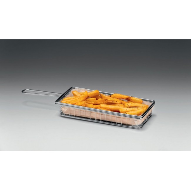 Alkan Rectangular Wire Fry Basket Wire for hospitality & OS&E