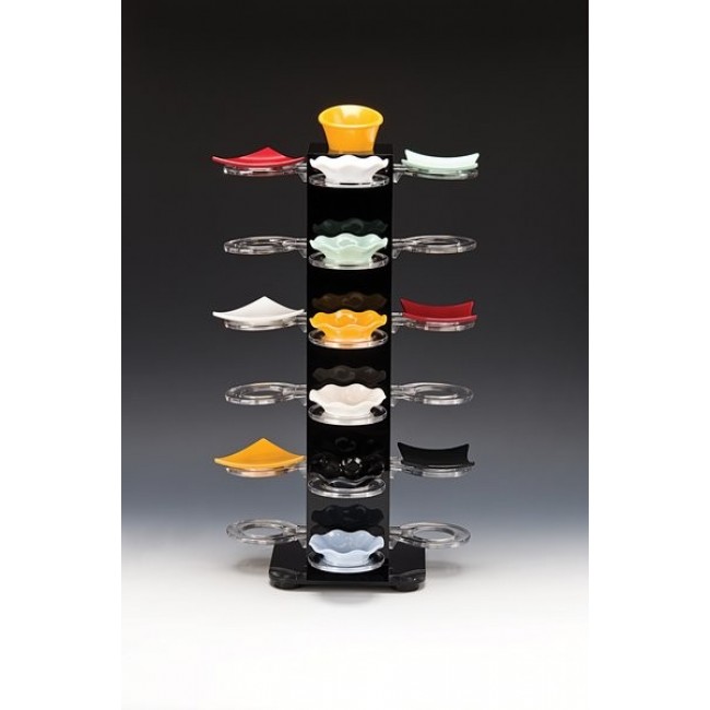 Alkan Rotating Display Stand for 25 Mini Cones for hospitality & OS&E