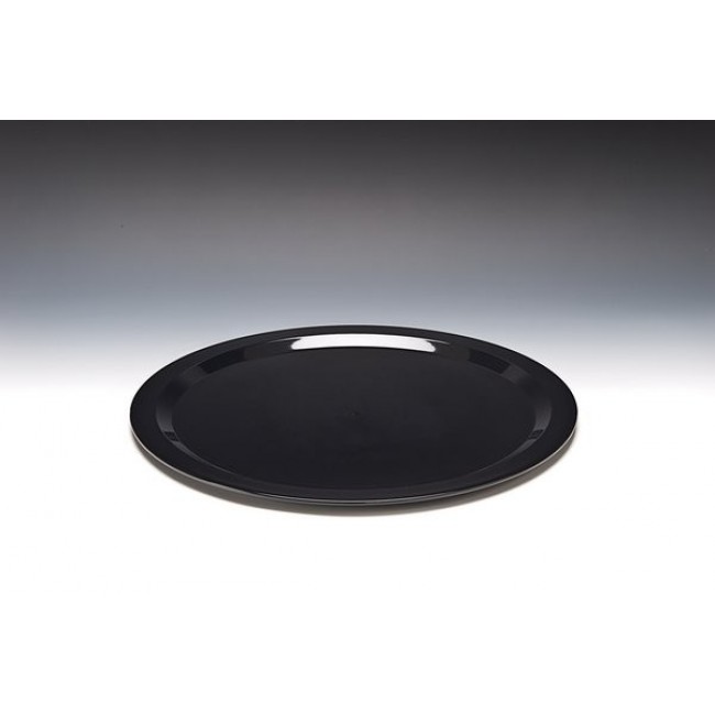 Alkan Round Polycarbonate Display Tray - White 50cm Polycarbonate for hospitality & OS&E