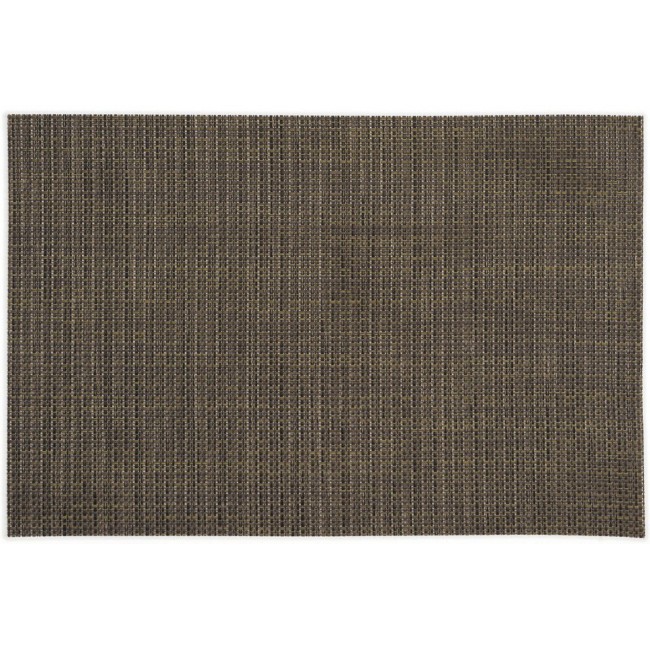 Alkan Woven Plastic Placemat - Brown 30x45cm Woven Plastic for hospitality & OS&E