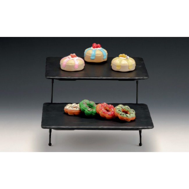 ZCP 789 WIRED MELAMIN STAND 53 X 32 H: 17.5 cm 17.5 cm Wire for hospitality & OS&E