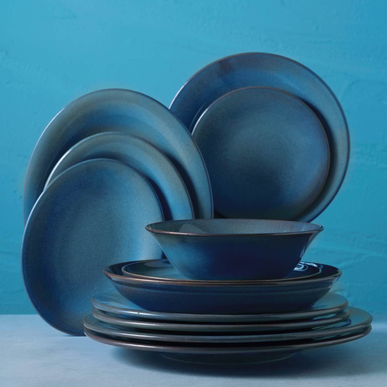 Bilbao 21 cm Round Plate - Styled