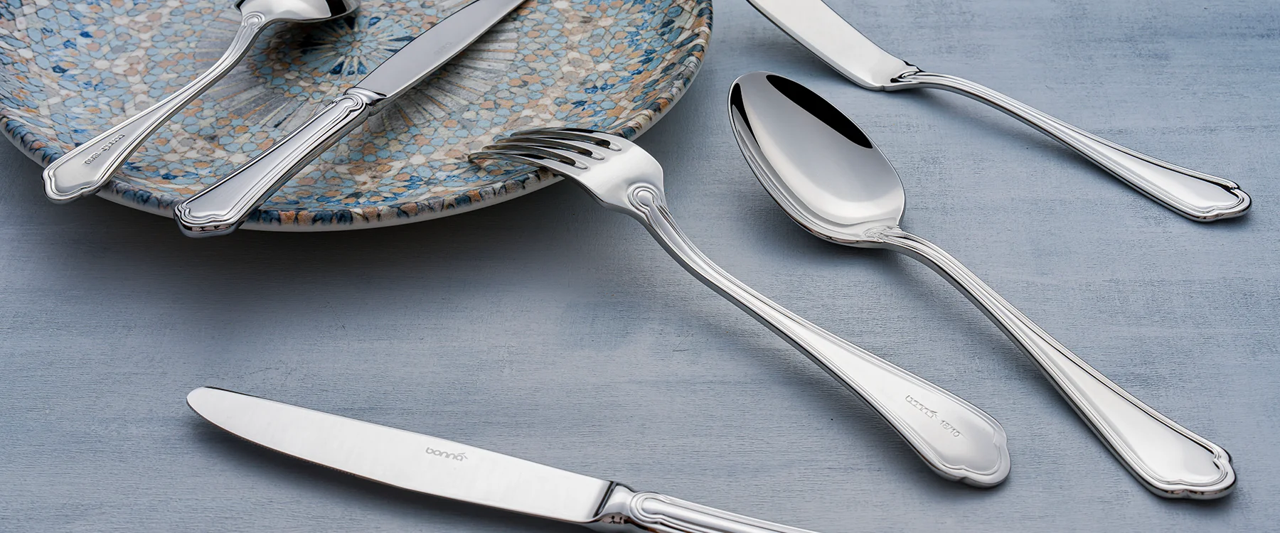 Bonna Alba Appetizer Knife 23 cm porcelain tableware