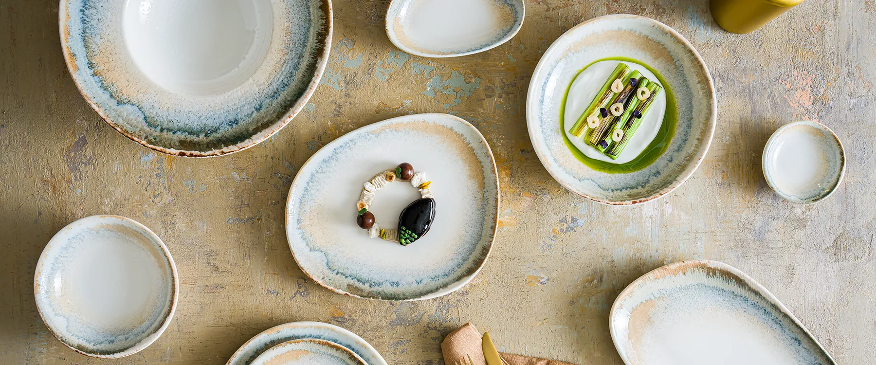 Knidos Gourmet Oval Plate 19x11 cm 200 cc - Styled