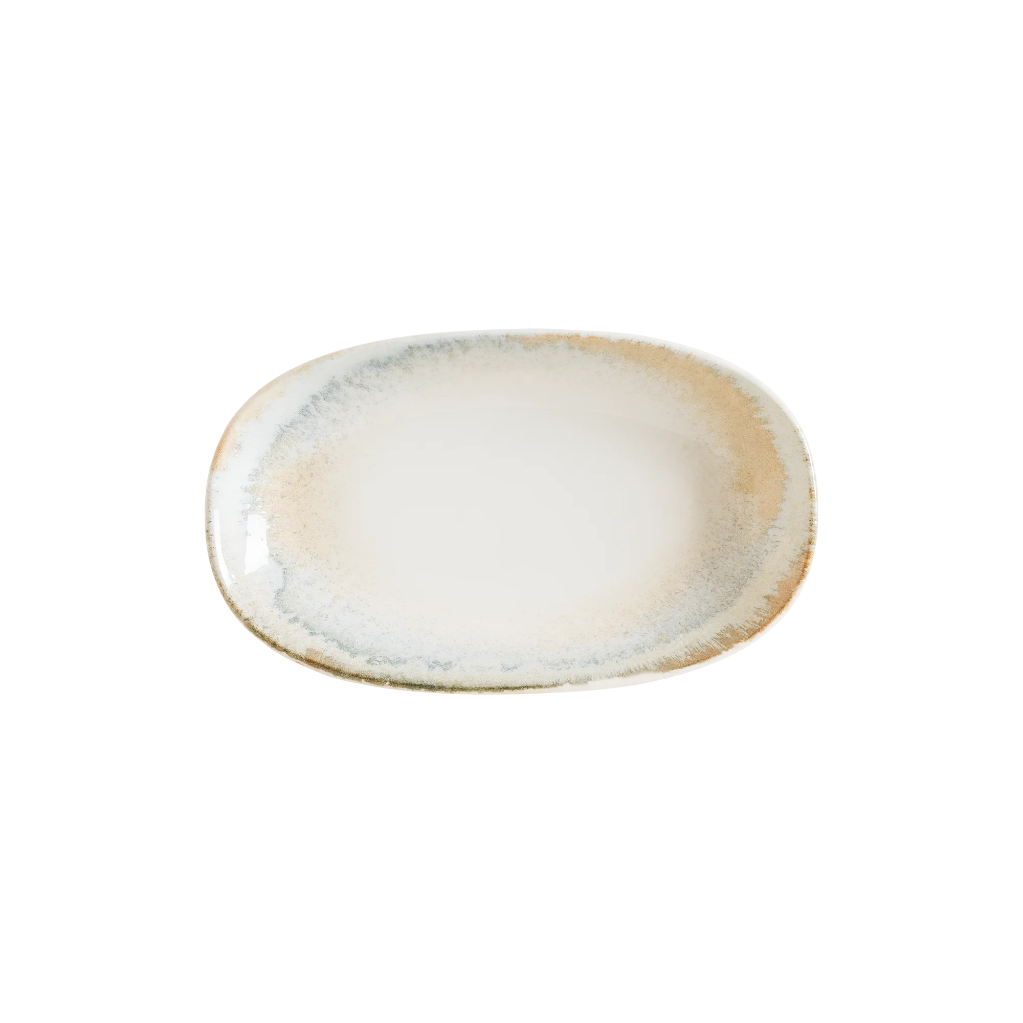 Bonna Knidos Gourmet Oval Plate 19*11 cm 200 cc 19 cm porcelain tableware