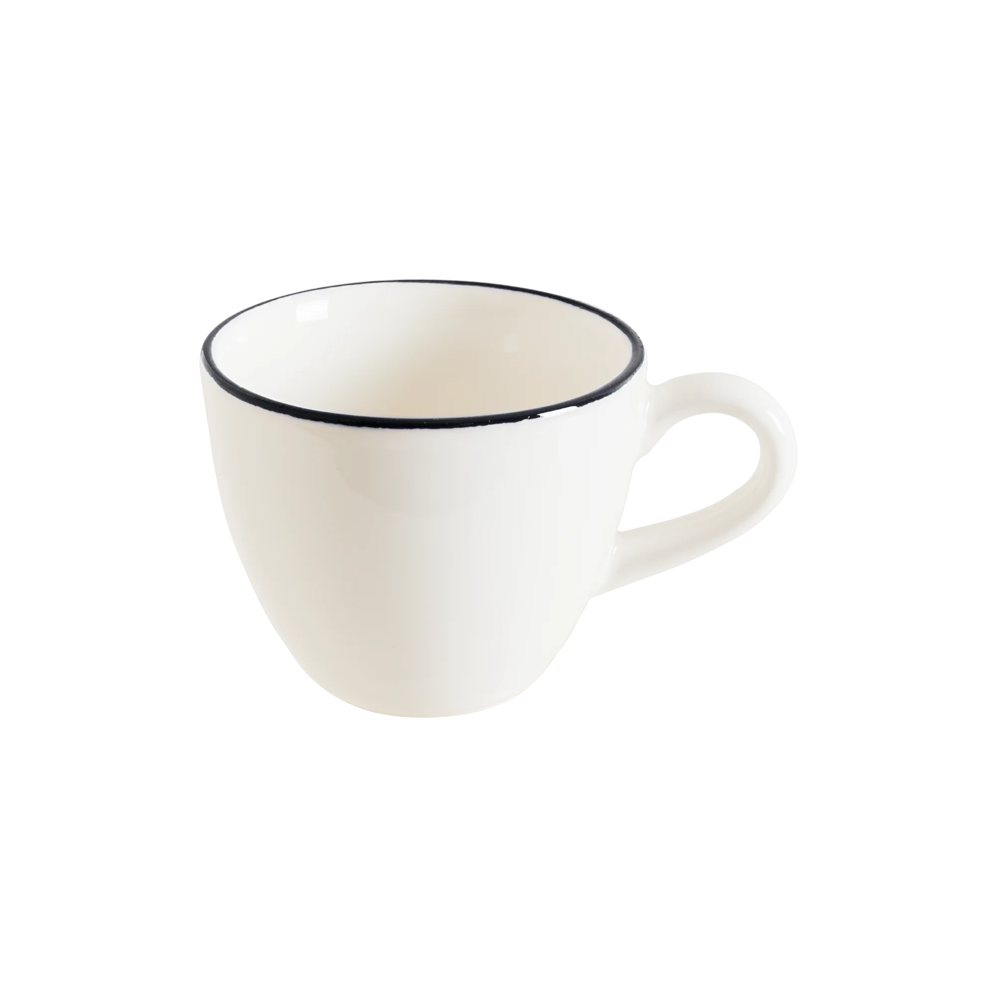 Bonna Linea Black Coffee Cup 80 cc 0 cm porcelain tableware