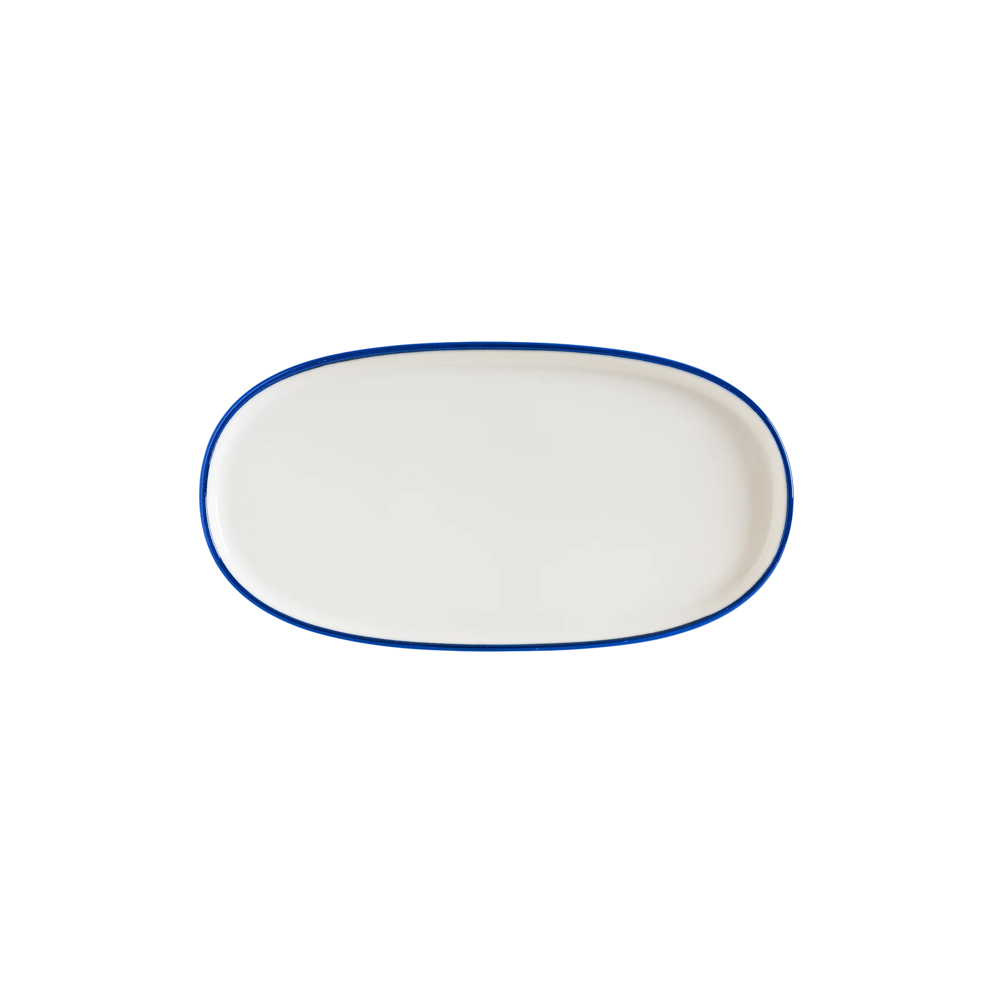 Bonna Linea Blue Hygge 30cm  Oval Plate 30 cm porcelain tableware