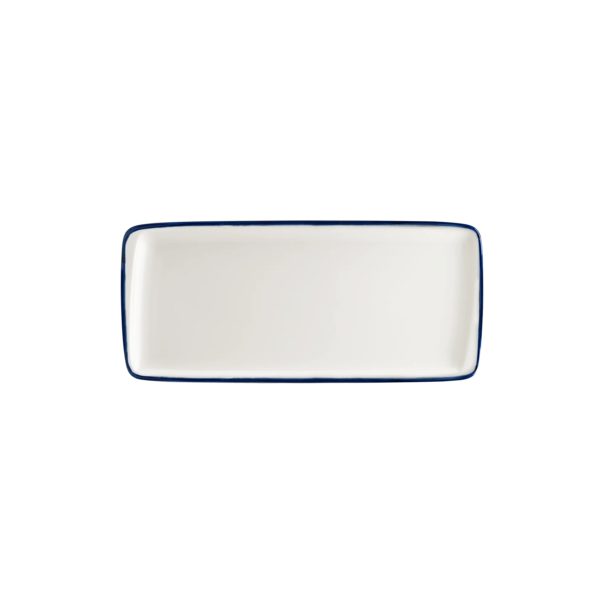 Bonna Linea Blue Moove Rectangular Tabak 34*16 cm 34 cm porcelain tableware