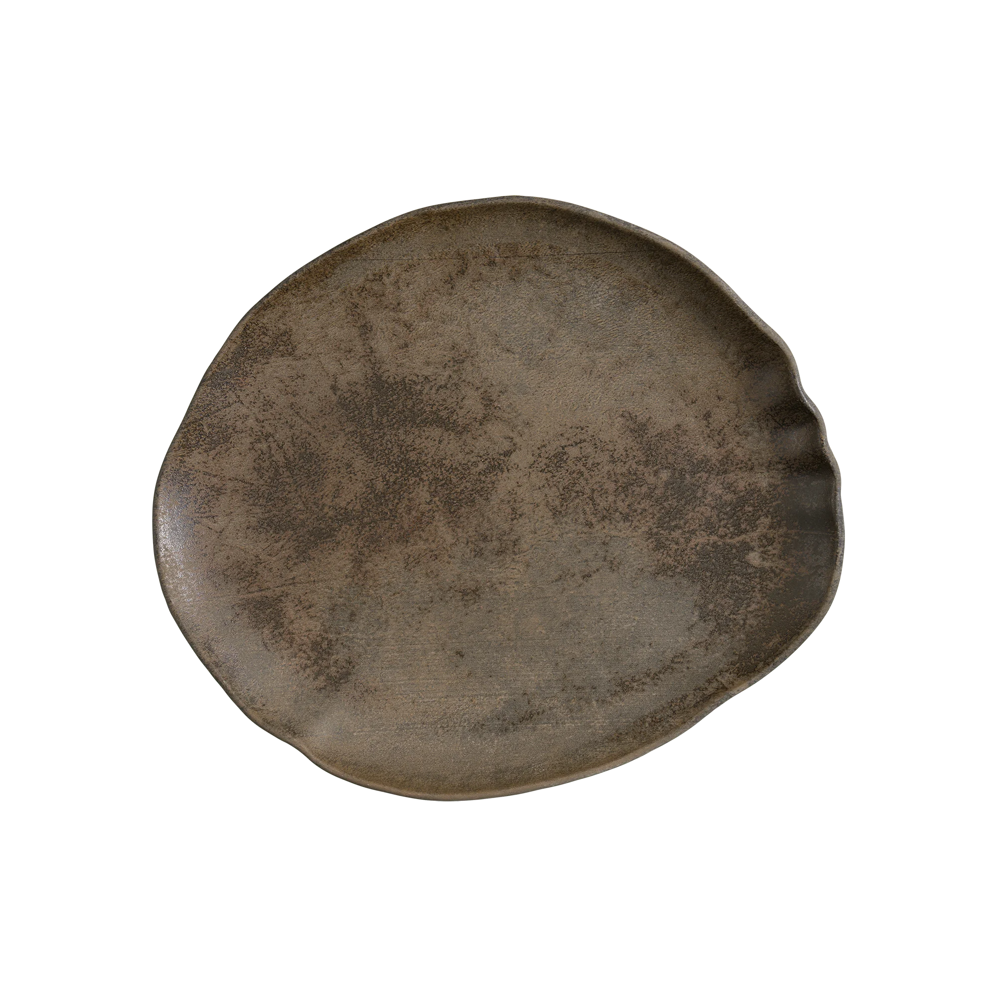 Bazalith Tone Oval Plate 15 cm