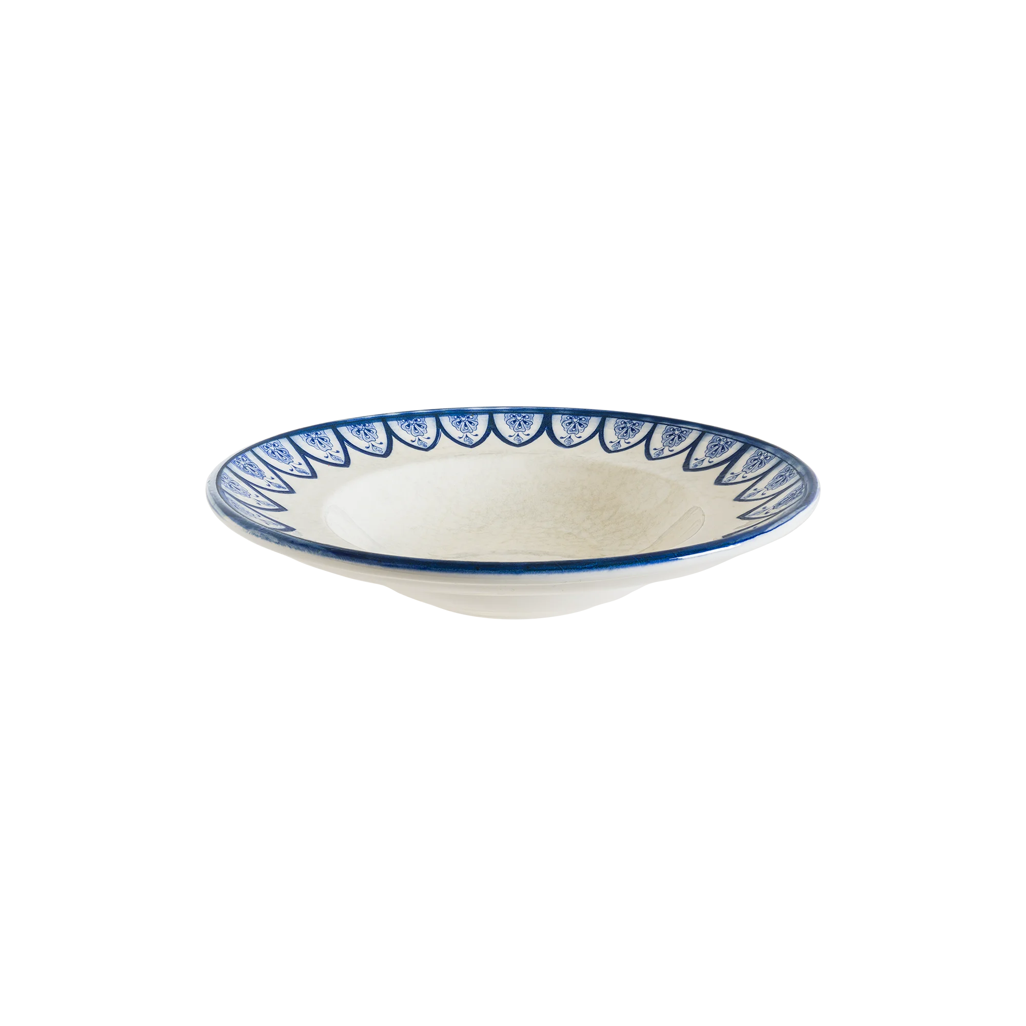 Esnaf Mid White Gourmet Deep Plate 27 cm 450 cc