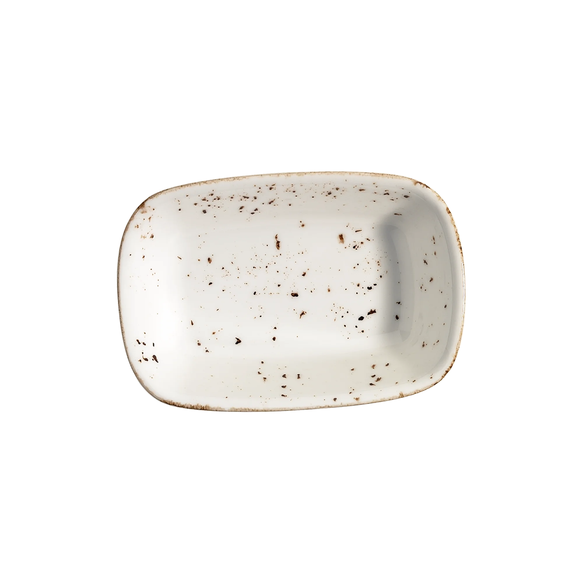 Grain Gourmet Rectangular Plate 12*8.5 cm  120 cc