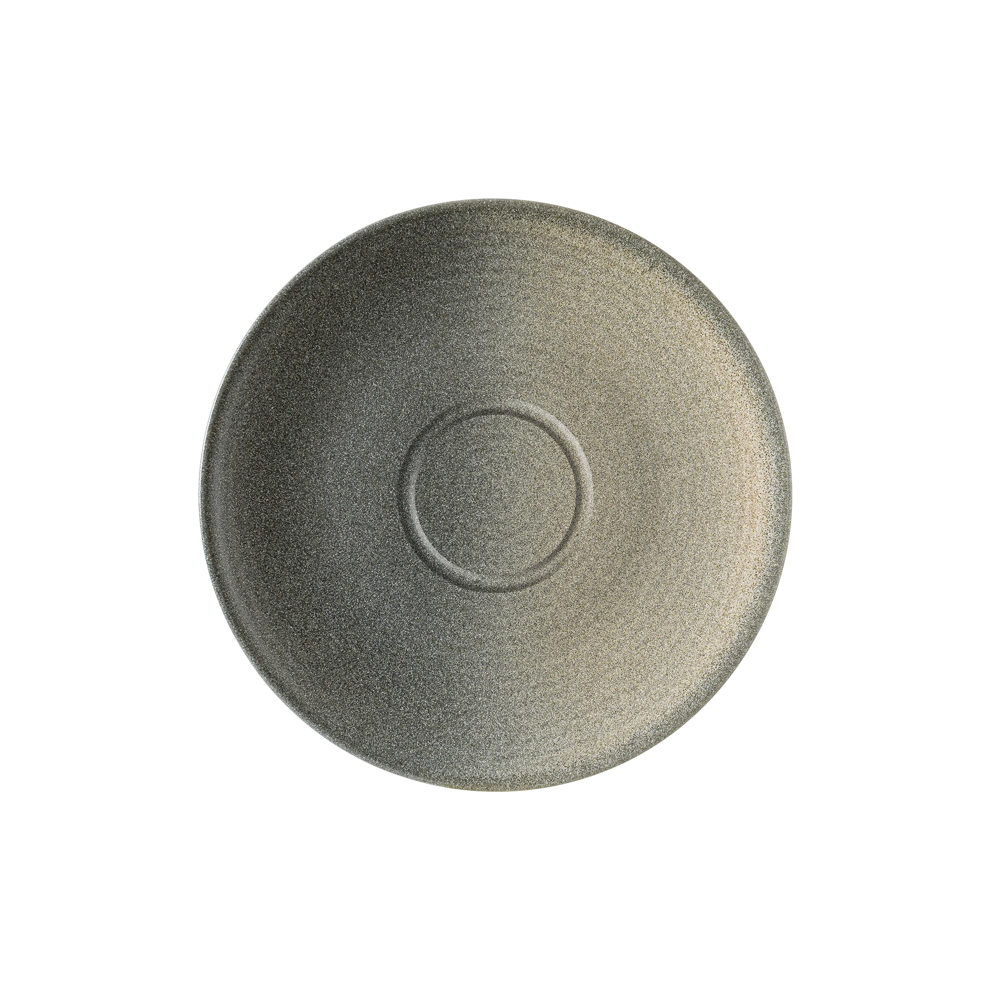 Hornfels Ripple Coffee Saucer 13 cm