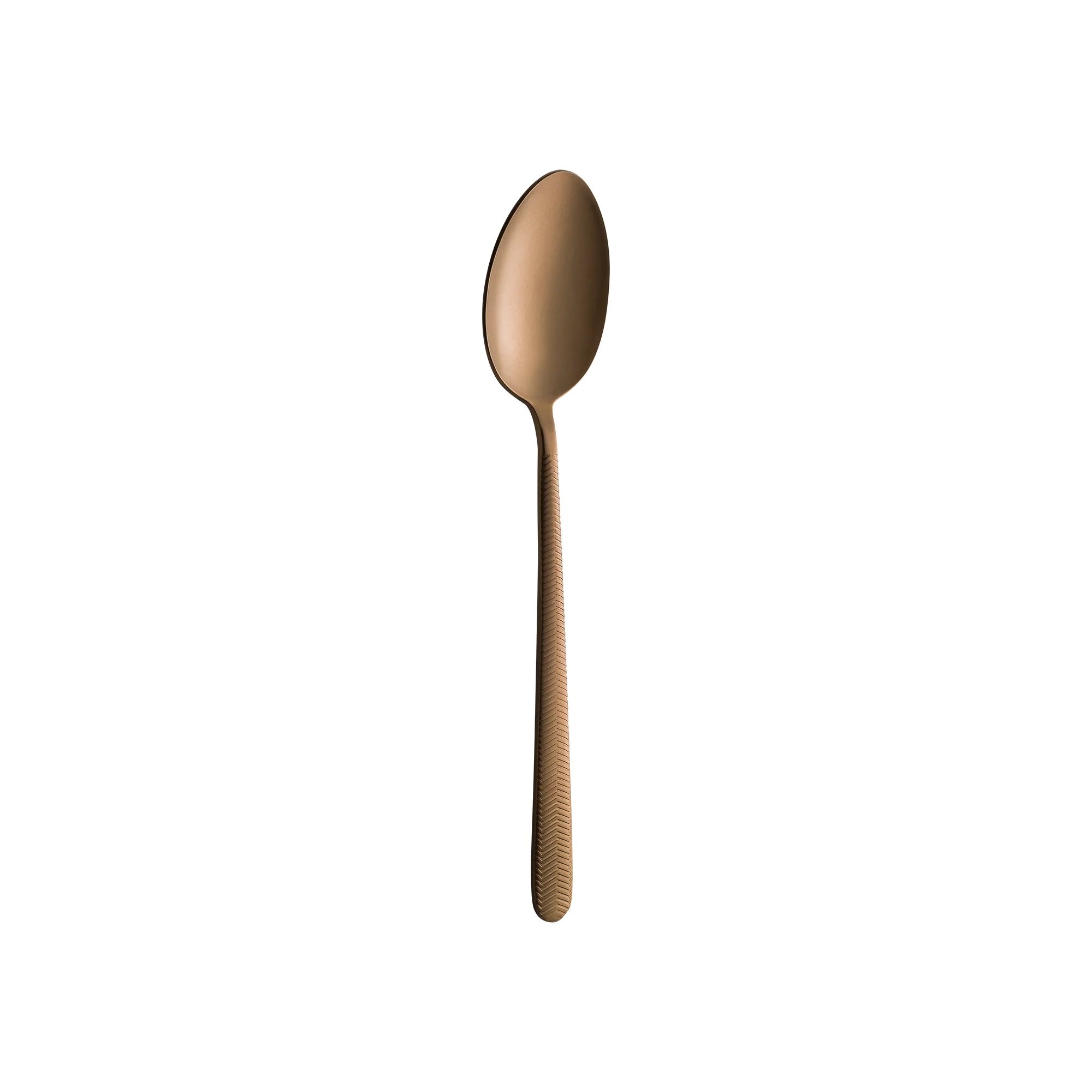 Illusion Mat Bronze Dessert Spoon