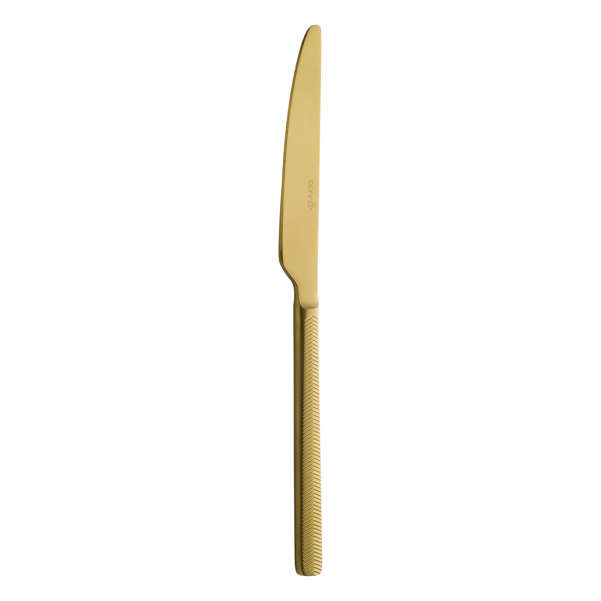 Illusion Mat Gold Table Knife