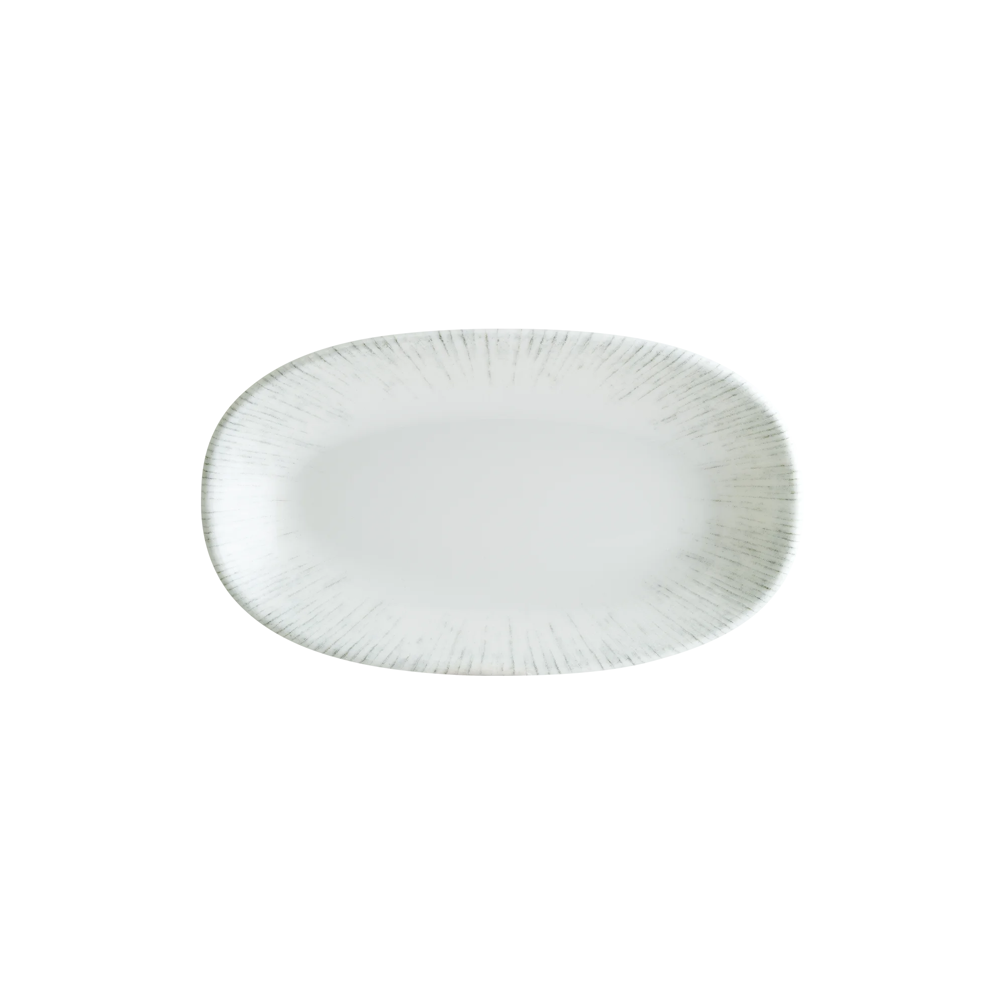 Iris Gourmet Oval Plate 24*14 cm  430 cc