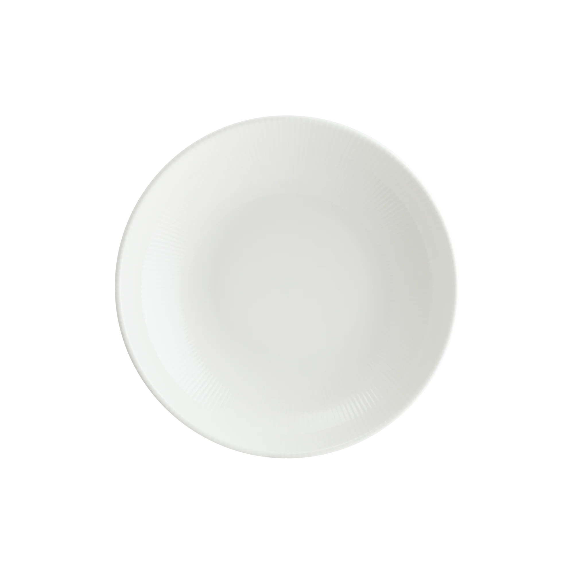 Iris White Bloom Deep Plate 23 cm 1000 cc