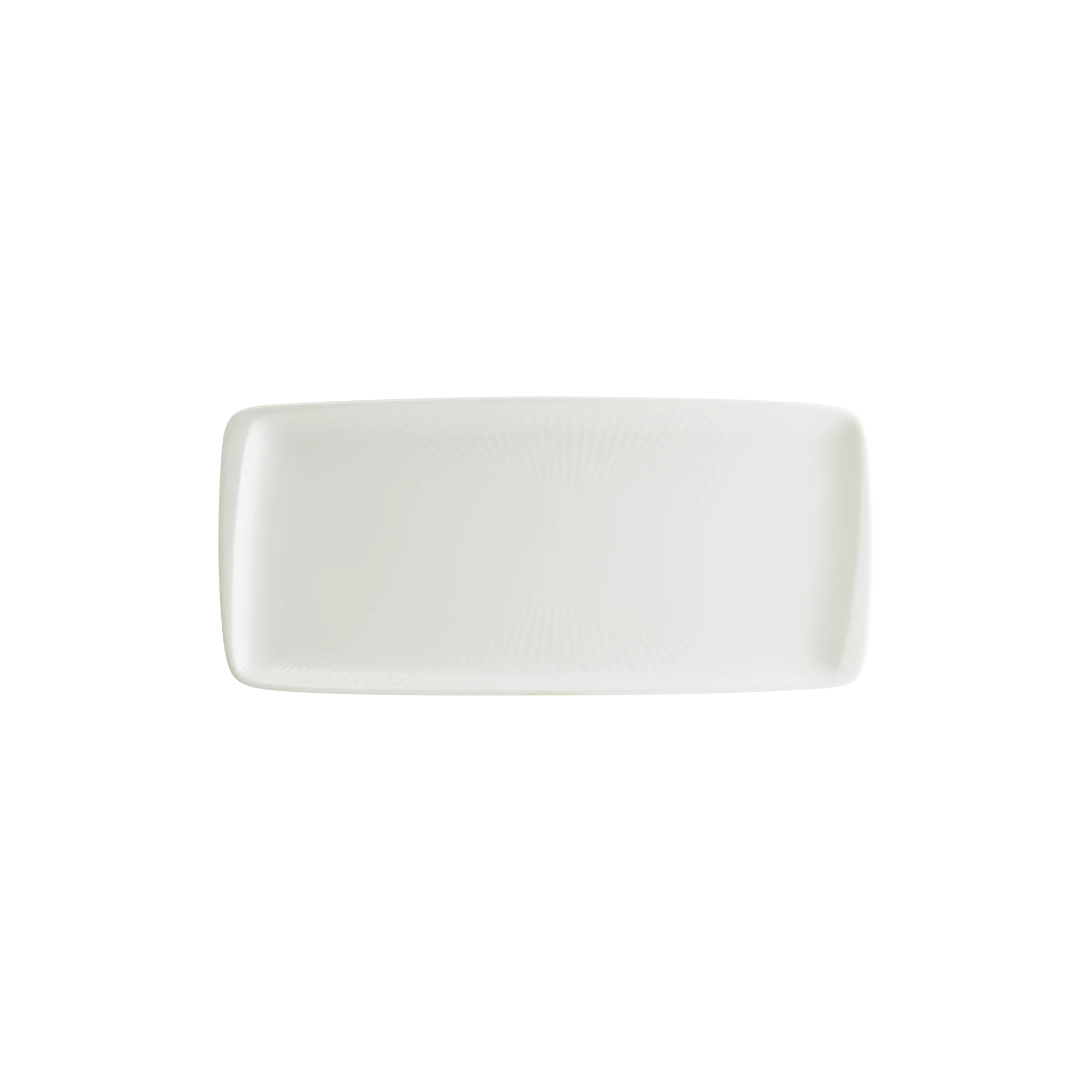 Iris White Moove Rectangular Plate 34*16 cm