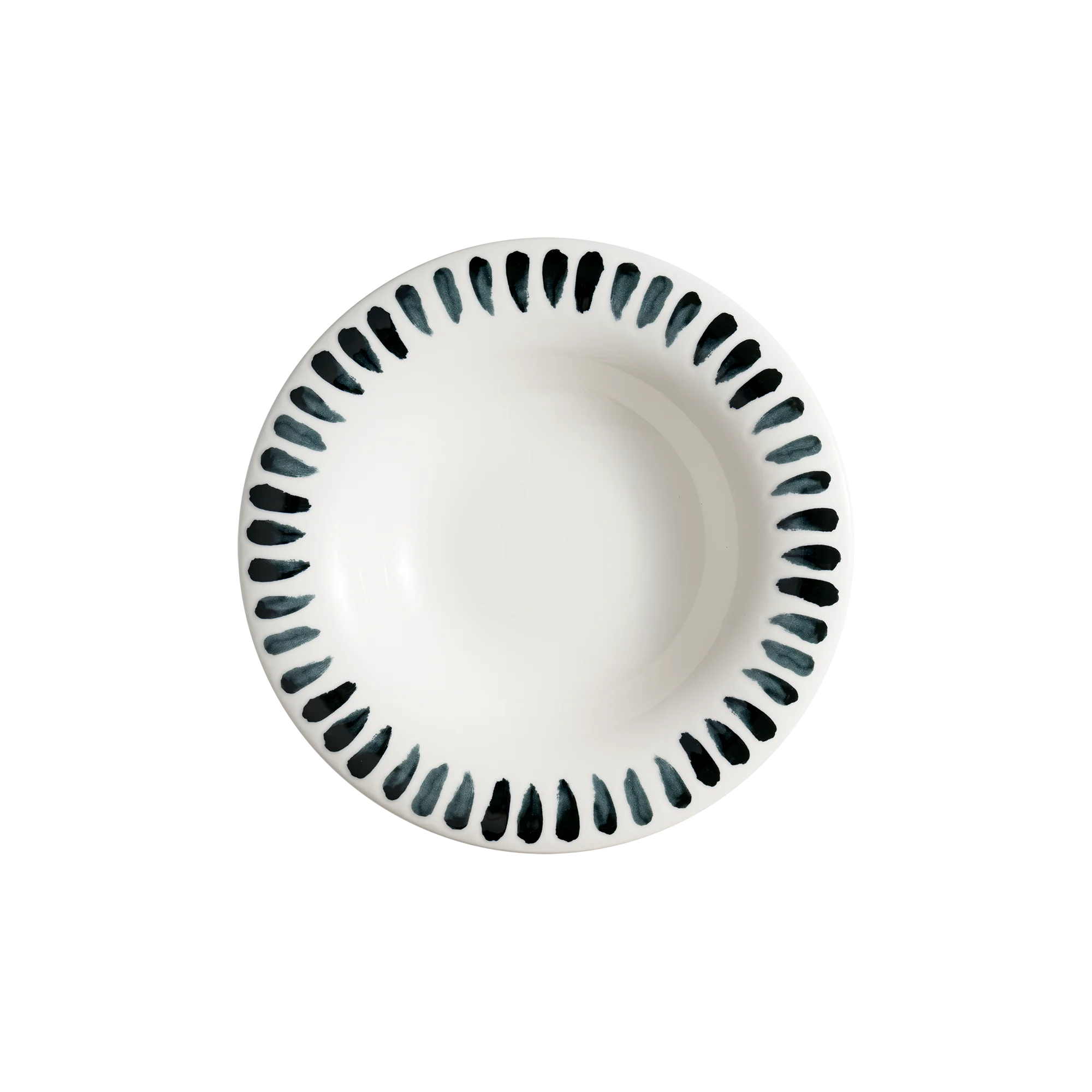 Lavis Black Albus Deep Plate 27 cm 500 cc