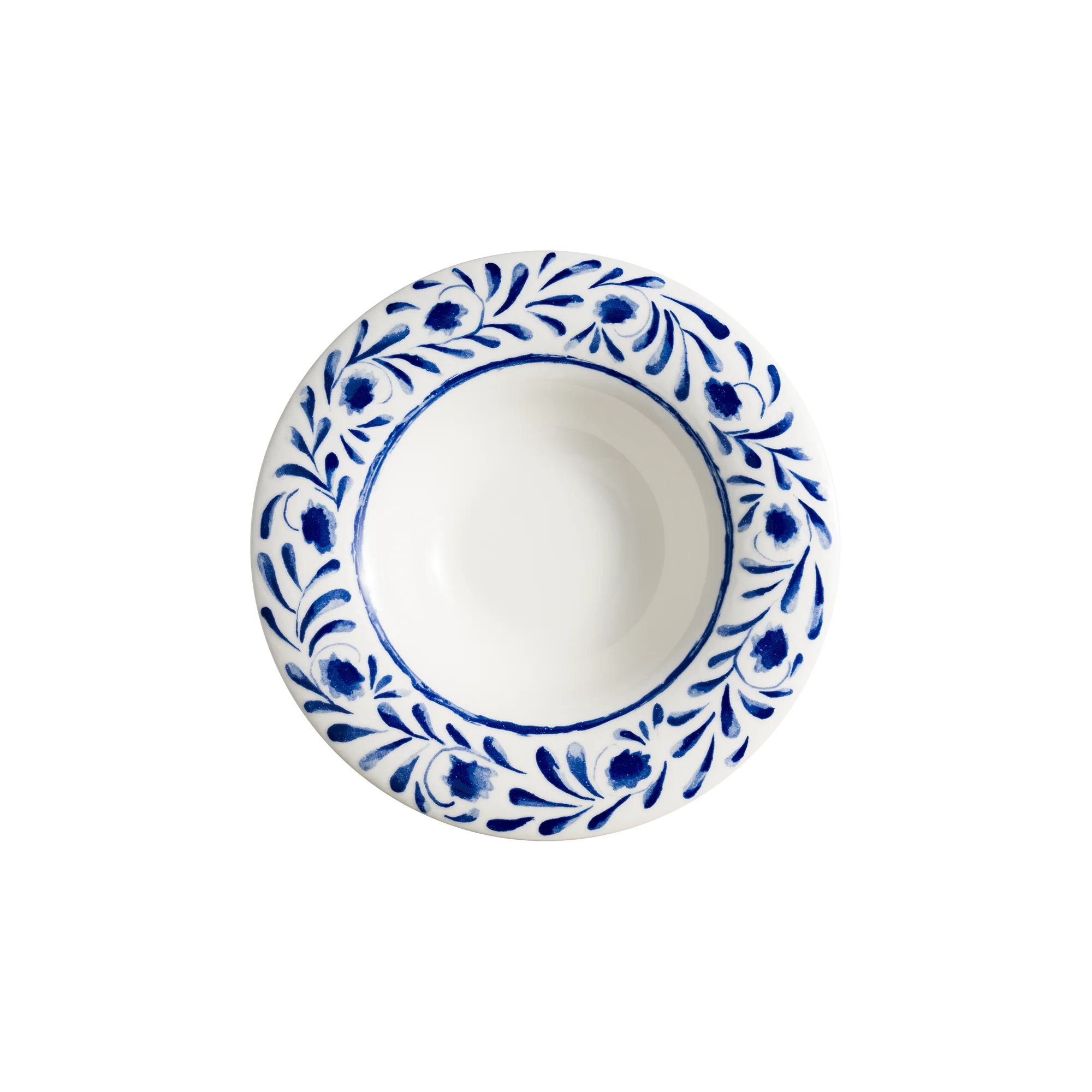 Lavis Blue Albus Deep Plate 28 cm 490 cc