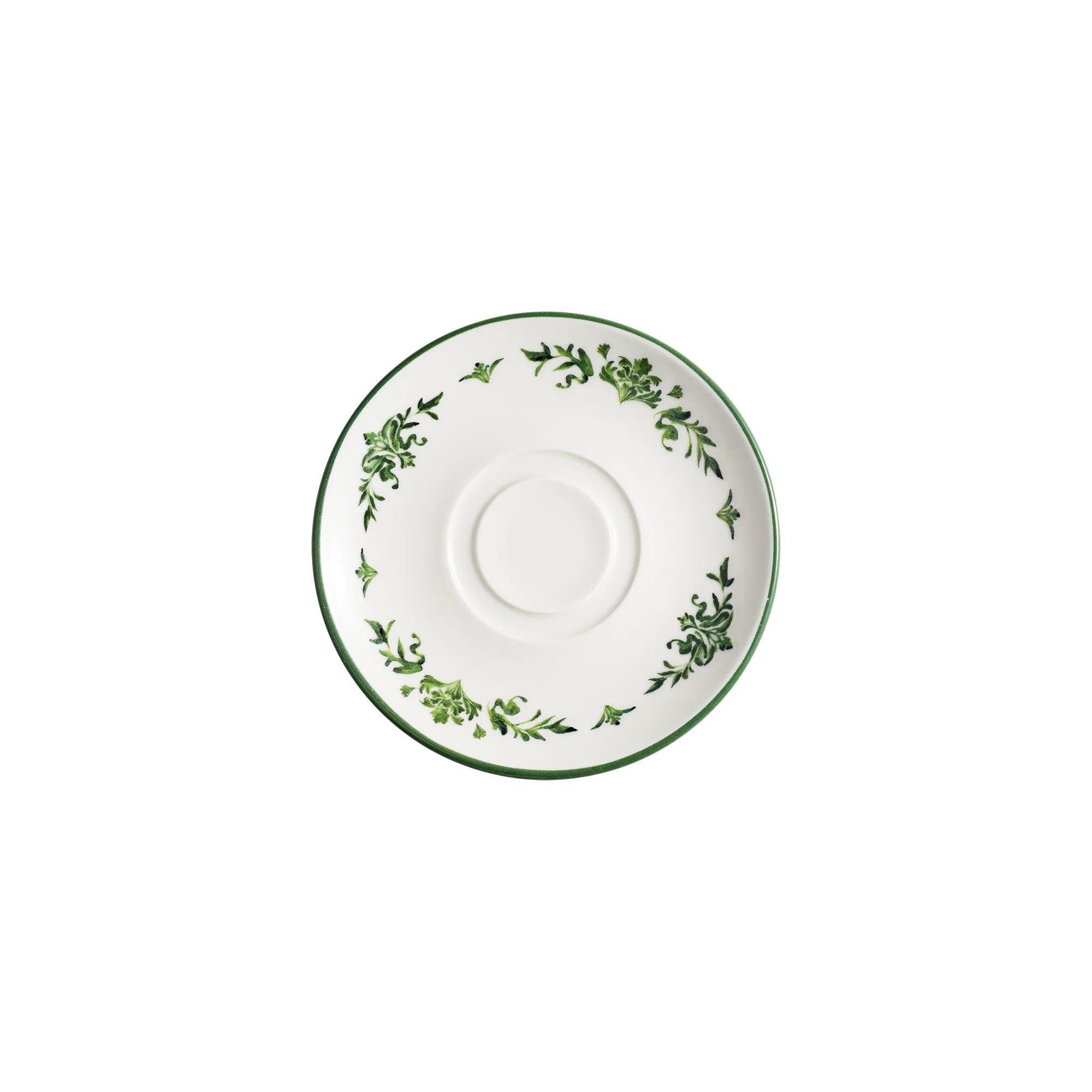 Lavis Green Gourmet Consomme Plate 19 cm