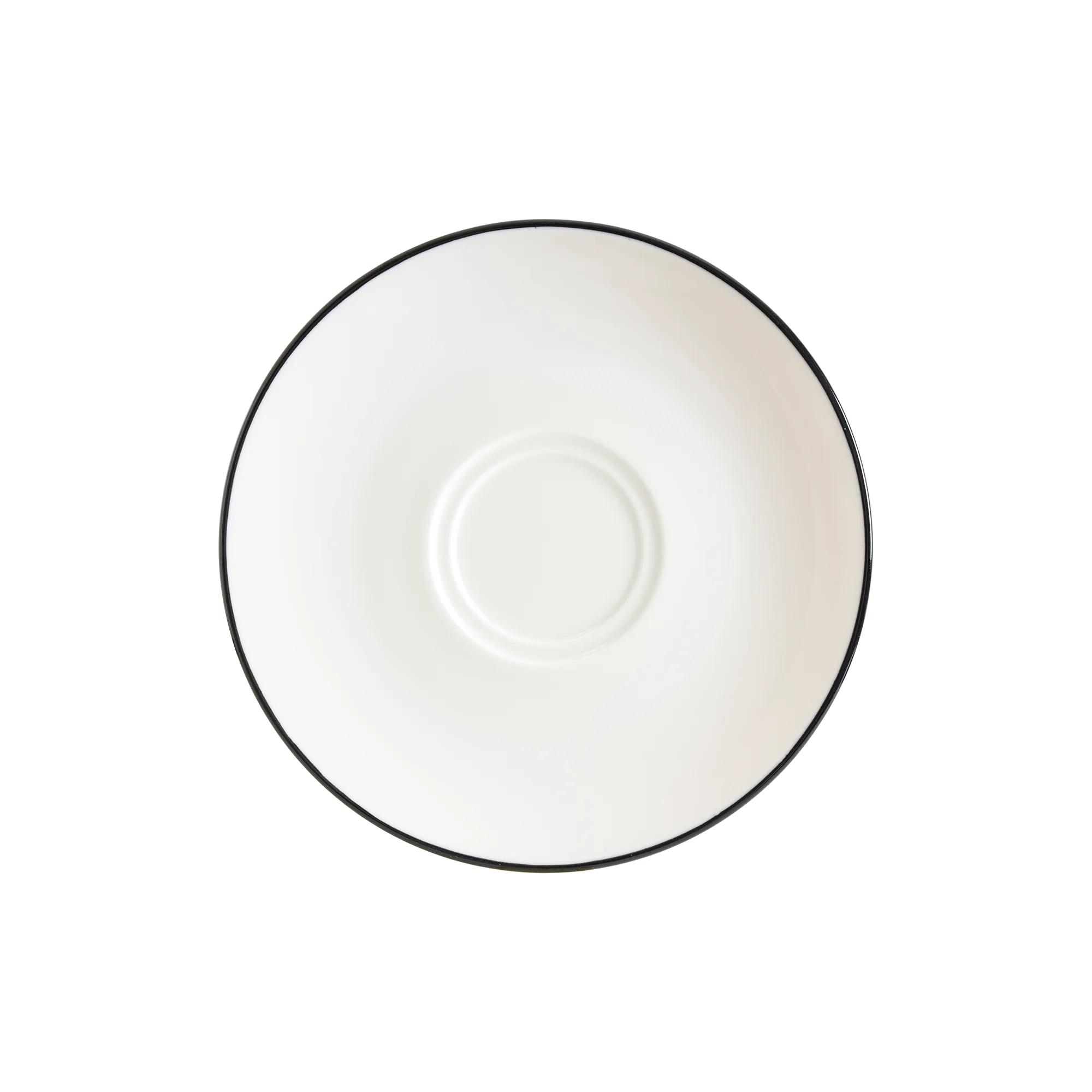 Linea Black Gourmet Coffee Saucer 16 cm