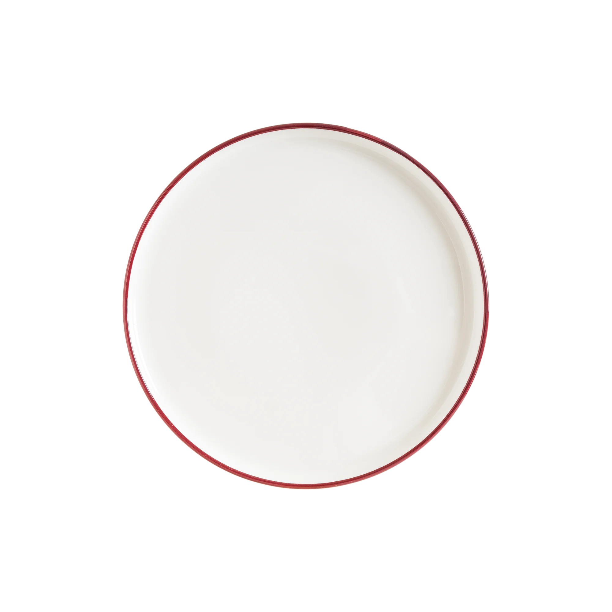 Linea Burgundy Hygge 16cm Flat Plate