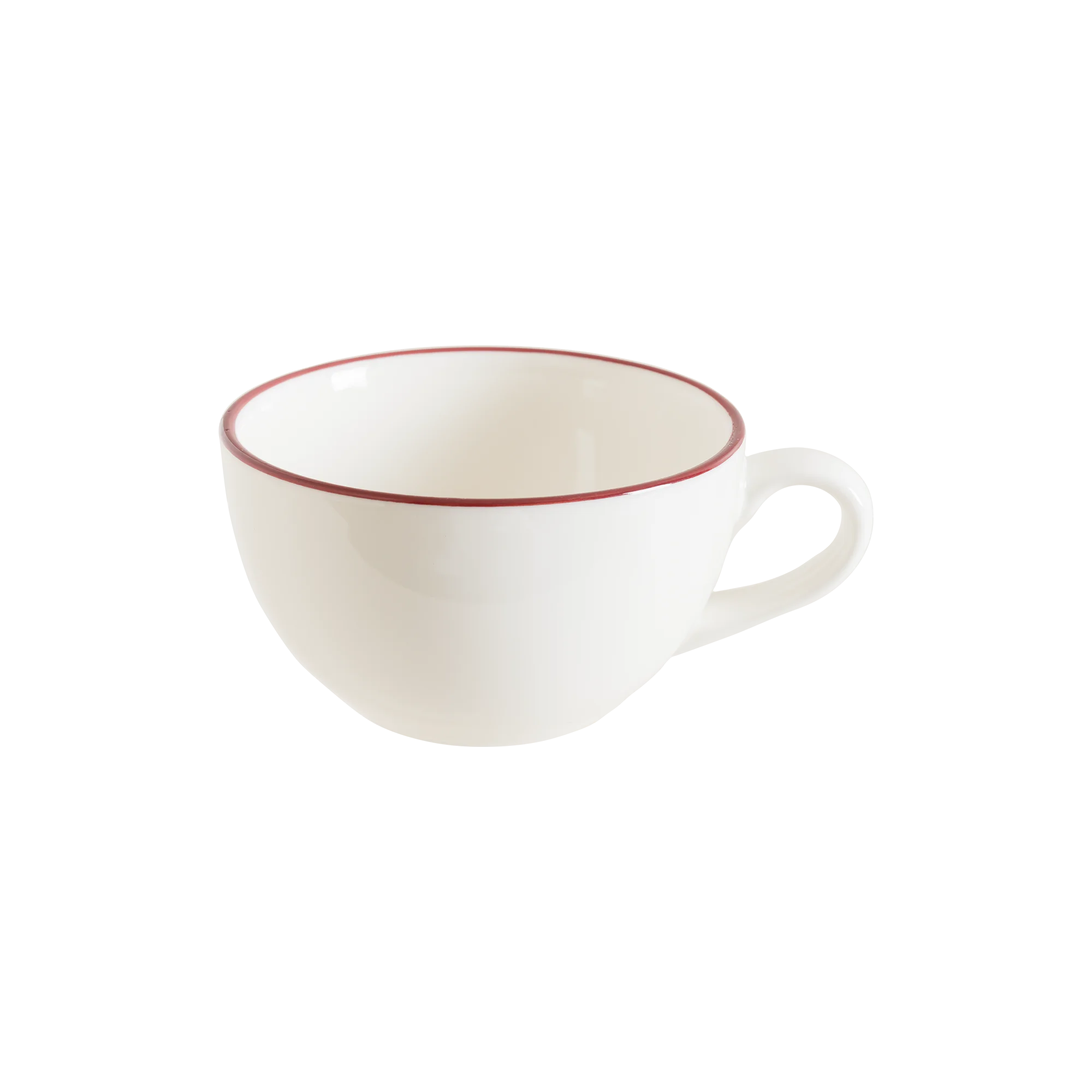 Linea Burgundy Tea Cup 230 cc