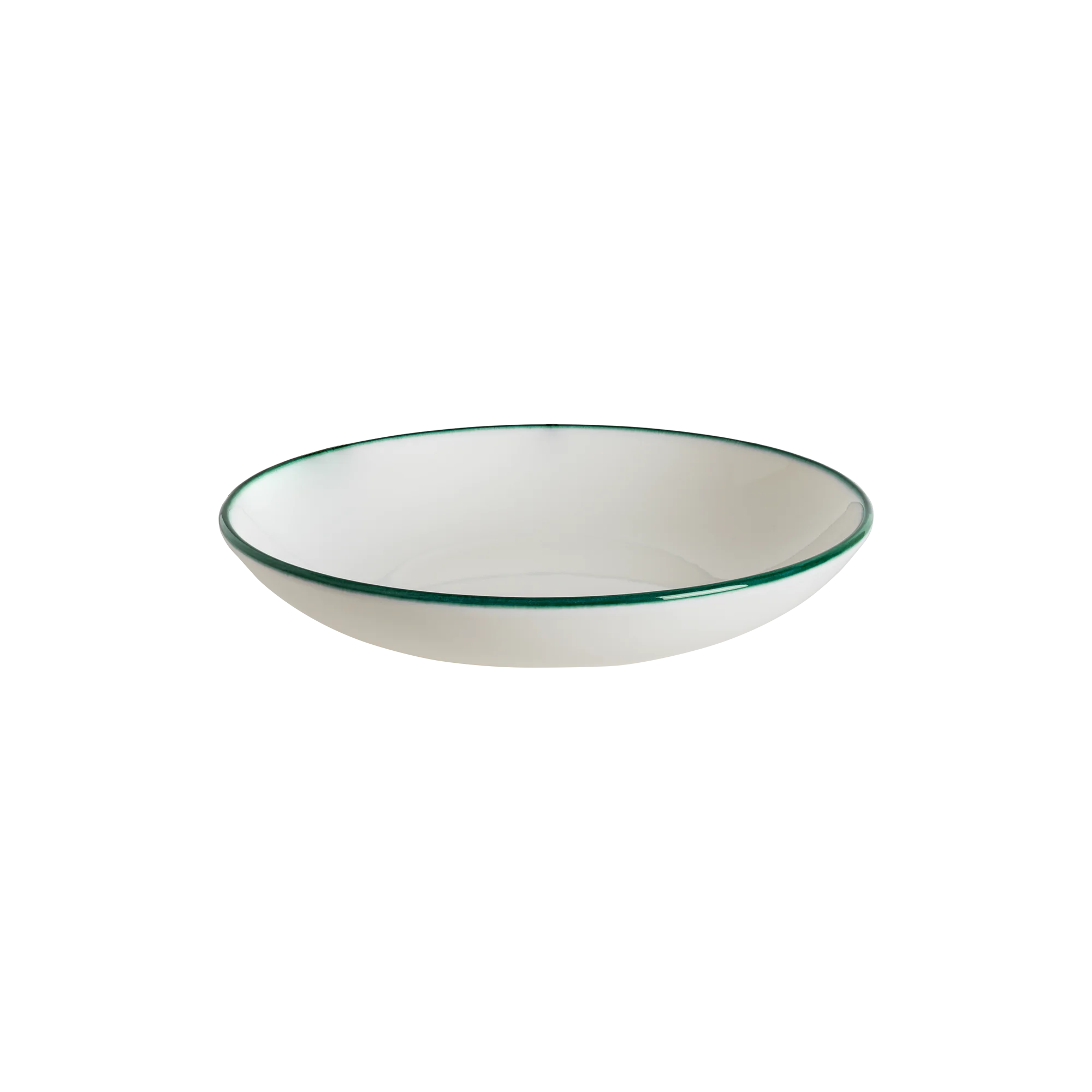 Linea Green Bloom Deep Plate 23 cm 1000 cc