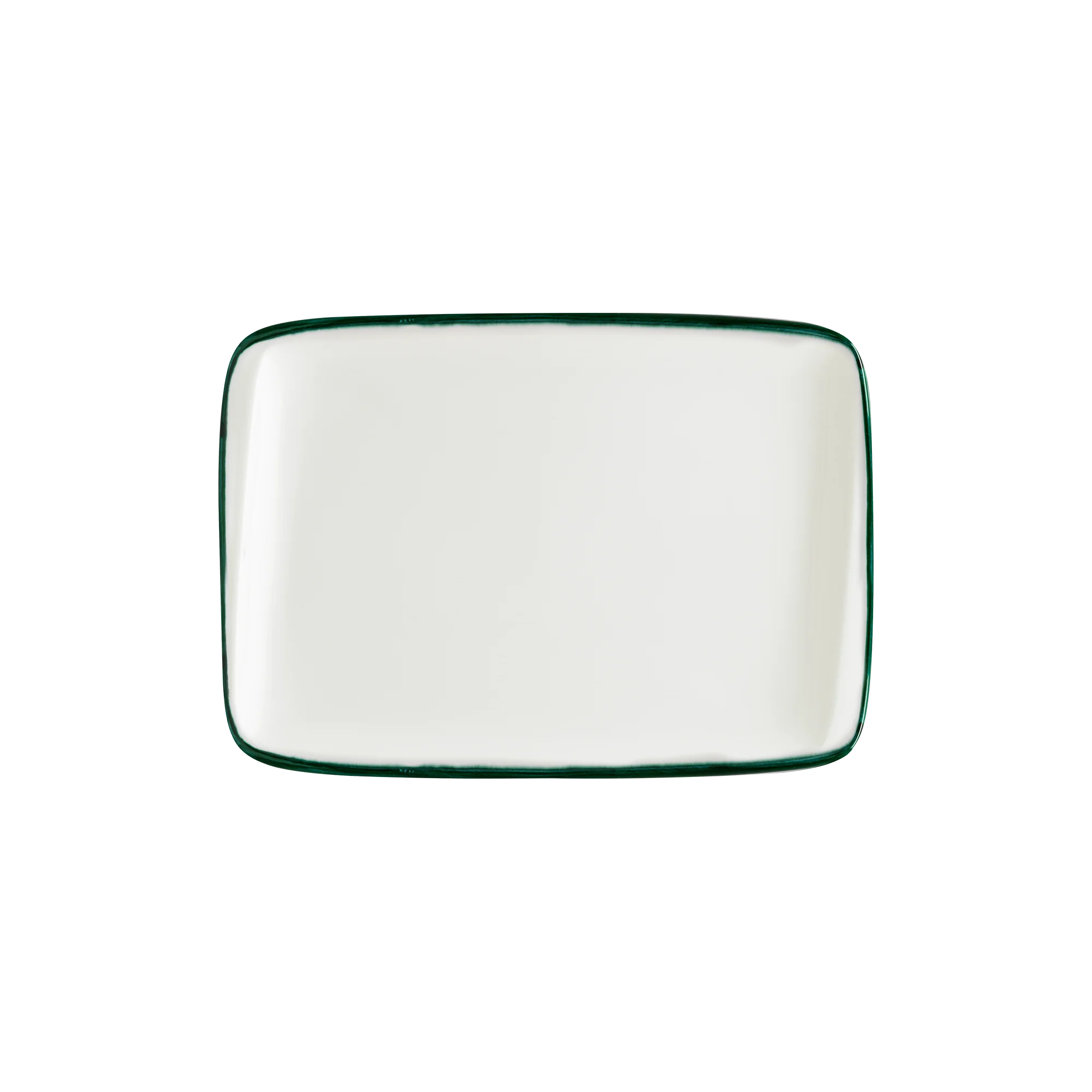 Linea Green Moove Rectangular Plate 23*16 cm