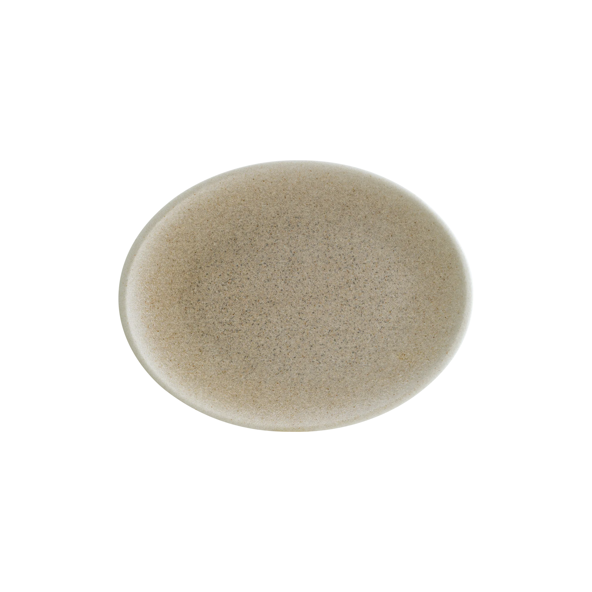 Luca Salmon Matt Moove Oval Plate 31*24 cm