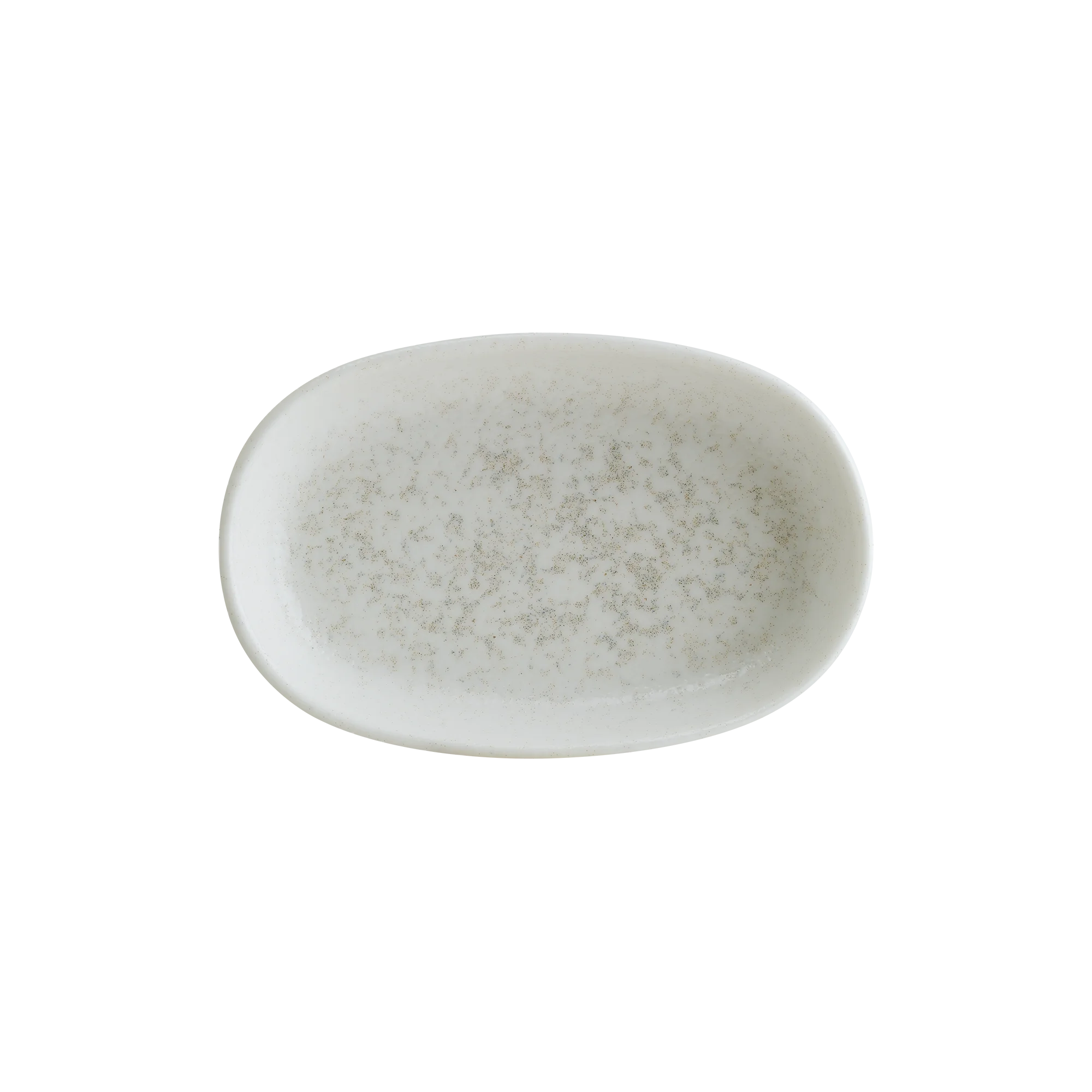 Lunar White 10cm Hygge Oval Dish